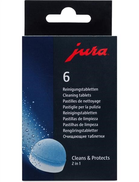 Jura 2 Phase Cleaning Tablets Pk6
