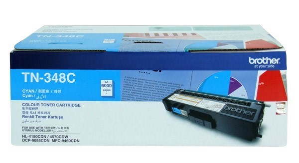 Brother TN348 Toner Cartridge Cyan