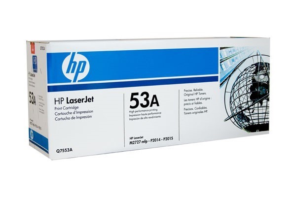 HP 53A Q7553A Toner Cartridge Black