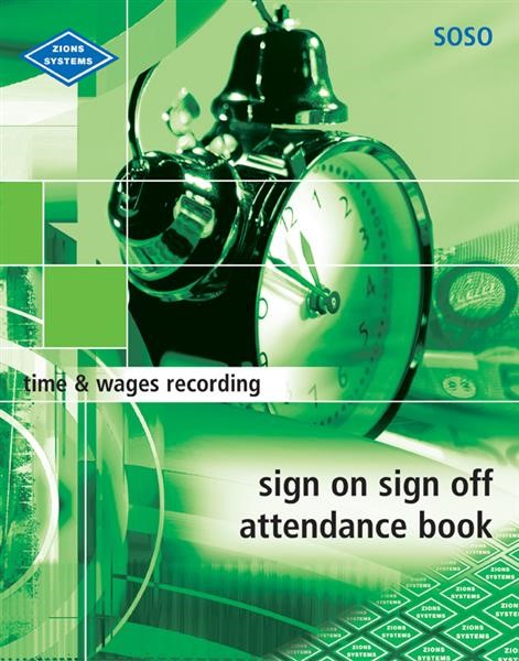 Zions Sign On Sign Off Book