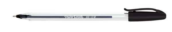 Papermate Inkjoy 100 Medium Ballpoint Pen Black 12 Box