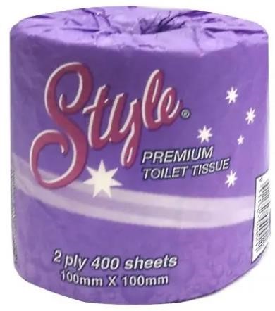 Style Toilet Tissue 2 Ply 400 Sheet 48 Rolls