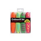 Colourhide My Designer Highlighters Assorted 4 Pack