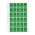 Avery 44418 Top Tab Colour Code R Lt Green Sheet Labels Pk150