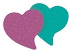 Post It Super Sticky Heart Design Sheets 76x76mm 2 Pack