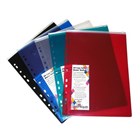 Colby Binder Pocket with Zip A4 Clear