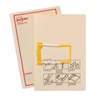 Avery Tubeclip File Foolscap Buff with Red Print 5 Pack