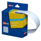 Avery Labels Self Adhesive Square 19x19mm White 900 Pack
