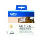 Brother DK11247 Label Roll 103x64mm Black on White 103x64mm