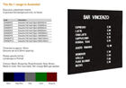 VisionChart Executive Insert Signs 750x600mm