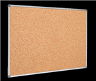 VisionChart Pinboard Cork Aluminium Frame 2400x1200mm