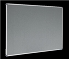 VisionChart Wool Felt Pinboard 1200x900mm Grey