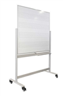 Whiteboard Mobile Magnetic Music Board 1200x1200mm