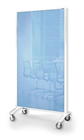 VisionChart Glassboard Room Divider Communicate Blue