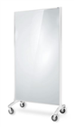 VisionChart Double Sided Whiteboard Room Divider White