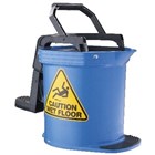 Oates Duraclean Ultra Roller Wringer Bucket 16L Blue