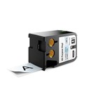 Dymo XTL All Purpose Label Vinyl Black on Clear 41mm Each