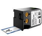 Dymo XTL Label Heat Shrink Tube Black on White 54 x 34mm Each
