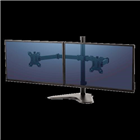 Fellowes Monitor Arm FreeStanding Dual Horizontal Black