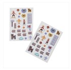 Spencil Puffy Stickers Pixel Design 95x1503 2 Pack