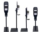 Visionchart Healthcare Height Adjustable Sanitiser Stand Dispenser