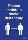 Durus Maintain Social Distance Tent Stand