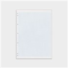 Graph Pad A4 5mm Double Sided 50 Leaf 7 hole punched 10 per Pack