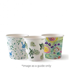 BioPak Wall Cup Single Art Series 4oz Pk50 20 per Carton