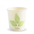BioPak Wall Cup Single Leaf Design 6oz 1000 Carton