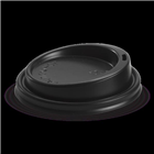 Biopak Lid 8to20oz Bioplastic 90mm Large Black Pk50 20 per Carton