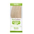BioPak BioCutlery Knife 16cm Pk10 20 per Carton