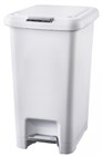 Oates Push Pedal Bin 20L White