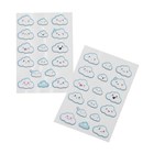 Spencil Puffy Stickers Cloud Design 2 Pack