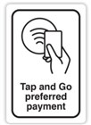 Durus Sign Tap and Go Payment Black
