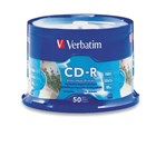 Verbatim 41908 CDR Inkjet Printable Silver 50 Pack