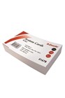 Esselte System Cards Ruled 76x125mm White 100 Pack