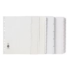Marbig Dividers 6 Tab Manilla A4 White