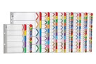 Marbig Dividers Financial Year Tab Reinforced A4 Assorted