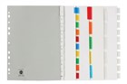 Marbig Dividers 5 Insert Tab Manilla Extra Wide A4 White