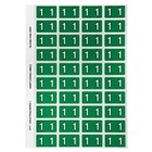 Avery Colour Coding Labels 1 Side Tab Green 240 Pack