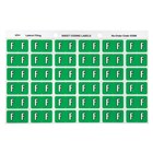 Avery Colour Coding Labels F Side Tab Light Green 180 Pack