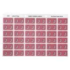 Avery Colour Coding Labels J Side Tab Mauve 180 Pack