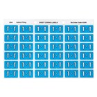 Avery Colour Coding Labels T Side Tab Blue 180 Pack