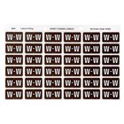 Avery Colour Coding Labels W Side Tab Brown 180 Pack