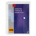 Marbig Binder Wallet A4 Clear