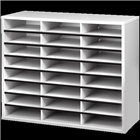 Fellowes Literature Sorter 24 Compartments Grey