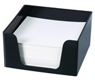 Esselte Memo Cube With Refill Black