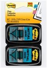 Post It Flags 680IH2 Initial Here Blue 2 Pack
