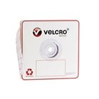 Velcro Stick On Hook Only 900 Dots 22mm White