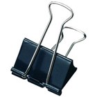 Marbig Foldback Clips 19mm Black 12 Pack 12 per Box